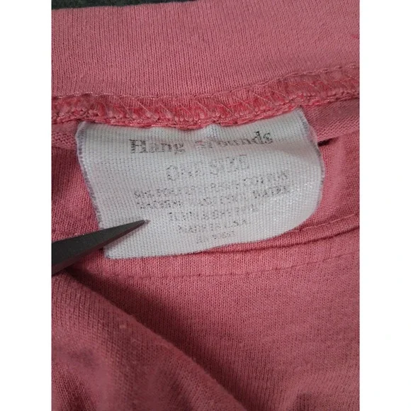 Vintage CAT Cosmic Kitty Sleep Shirt Pink One Size Short Sleeve Mini Dress Short - Picture 6 of 6